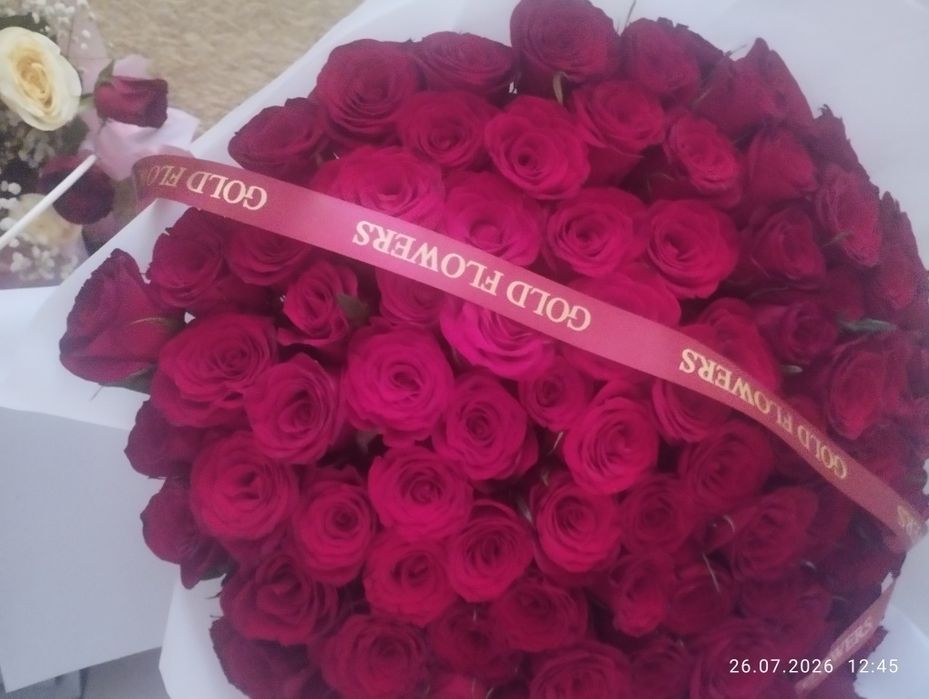 продам 101 розу за 25 тыс
