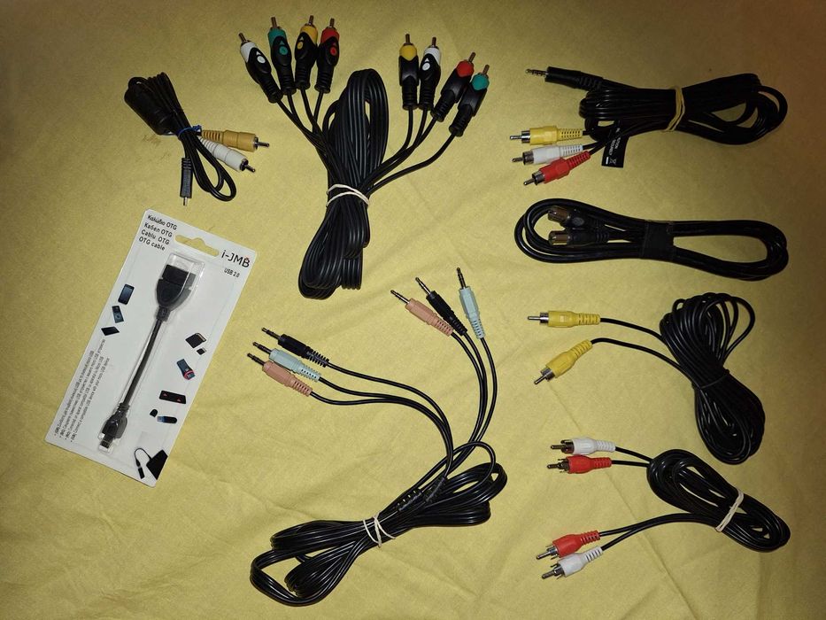 Cabluri audio - video RCA, diferite modele