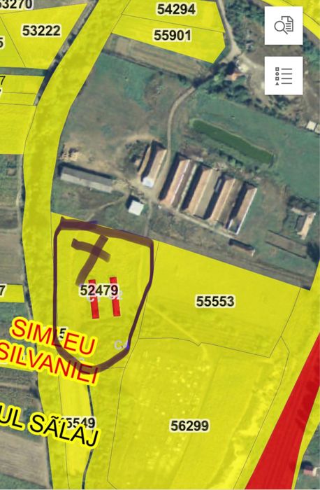 teren intravilan în Cehei 1,39 ha- ideal pentru ferma