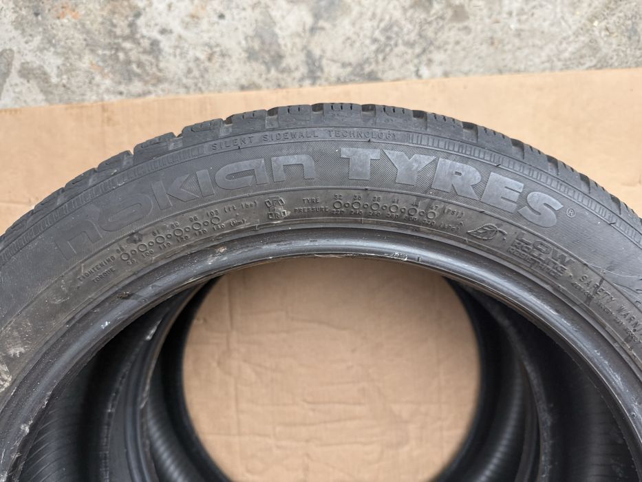 Зимни гуми Nokian 205/50/17 dot2119 | 7мм