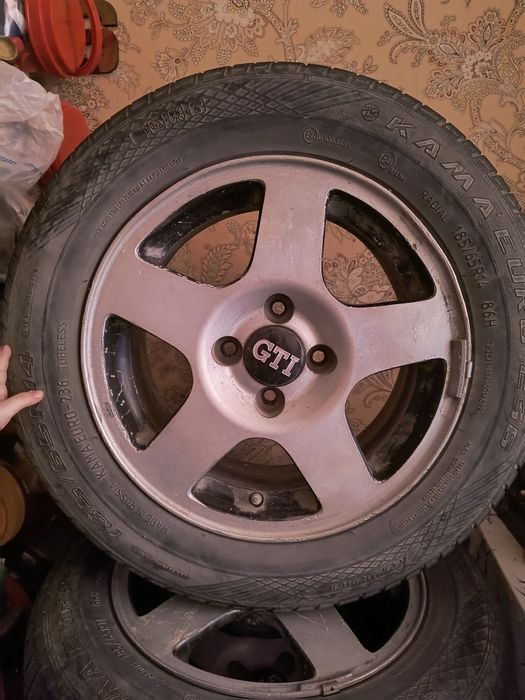 Резина бу на 14 с диском