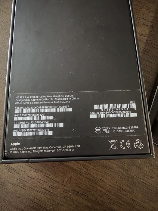 iPhone 12 Pro Max 256GB