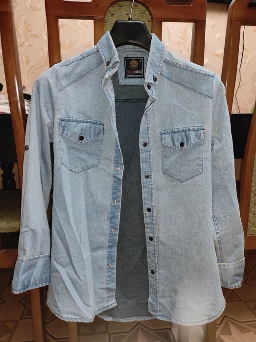 Рубашка, джинсовка