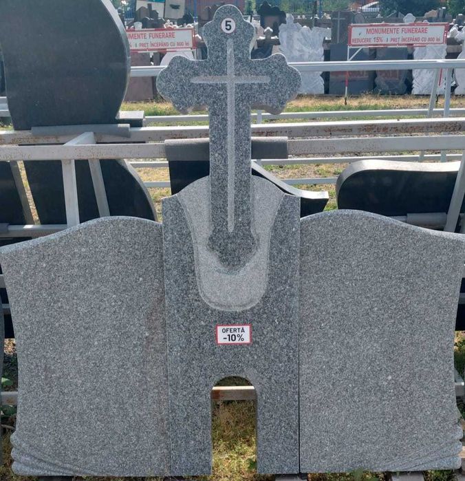 Reducere intre 10% si 20% la monumente funerare marmura si granit