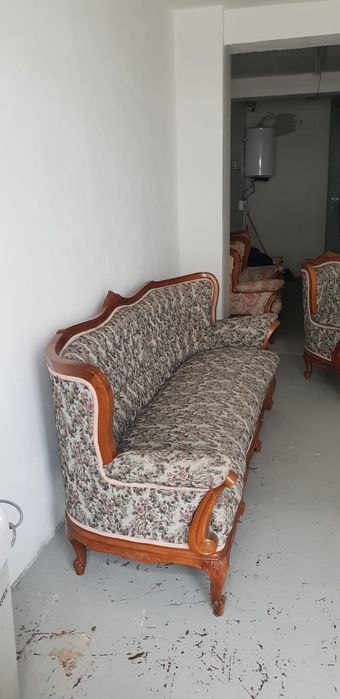 Canapea 3 pers. plus 2 fotolii vintage