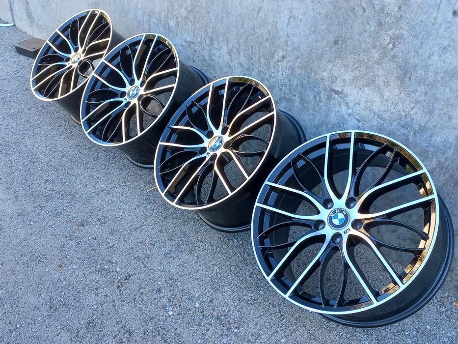20-Bmw Style 405M 8.5j et40 9.5j et45 Бмв 3-4-5-6-7 Серия Black polish