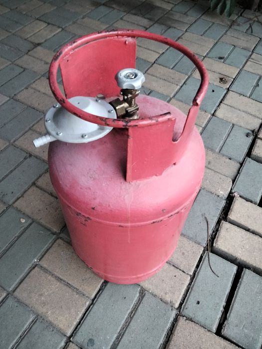 Газовый баллон с краном