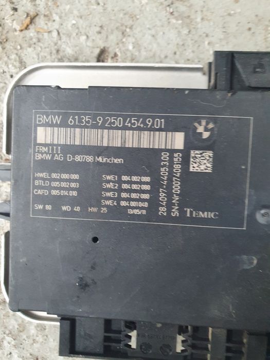Modul calculator lumini FRM 3 bmw f10 cod 61359250454901