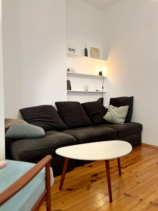 Диван разтегателен и табуретка ИКЕА GRONLID