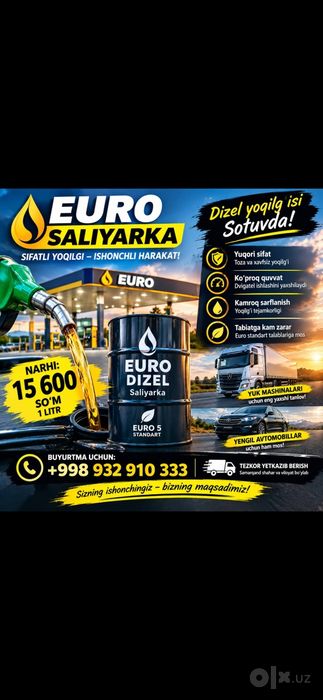 Дизел EURO SALYARKA Dostafka