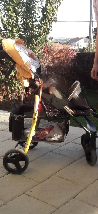 Carucior 2 in 1 cu scoica