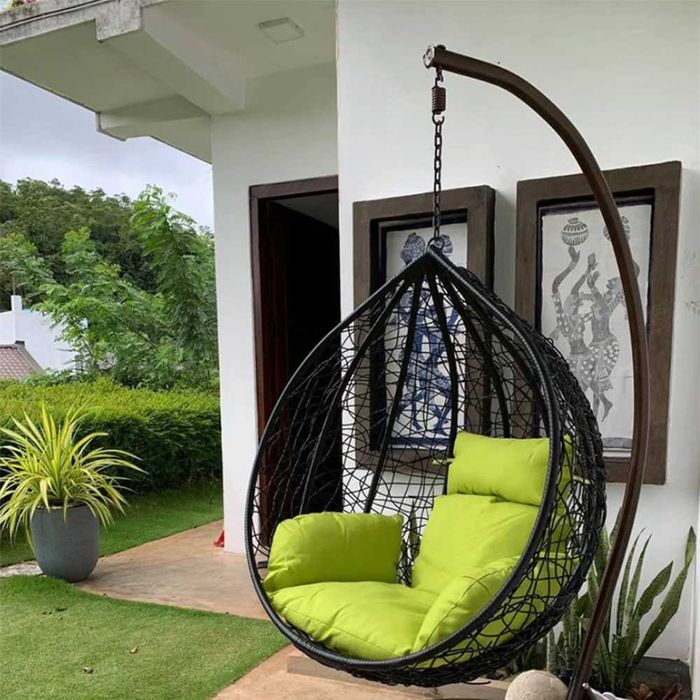 Ратанова Градинска Люлка Comfort , Меки Възглавници, до 200 кг