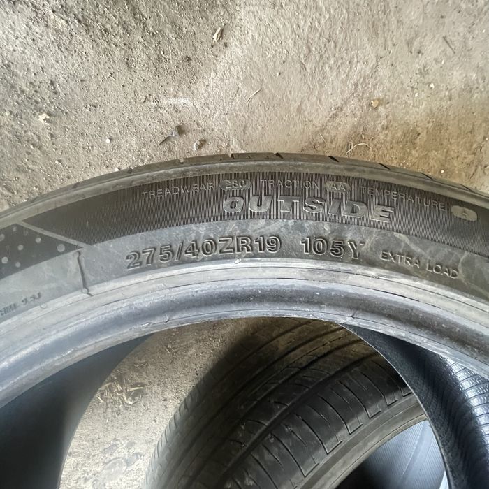 Шины 245/45/19 и 275/40/19