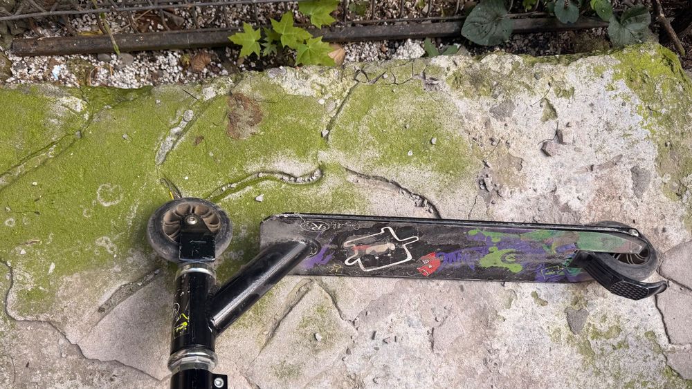 Trotineta copii roti silicon