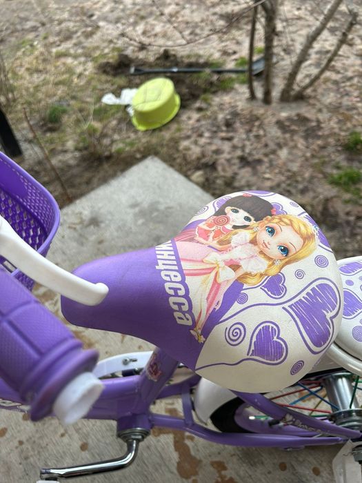 Даухколесный велосипед для девочек