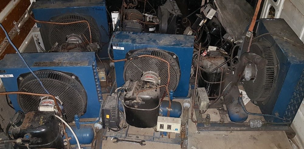 Agregate frigorifice noi sau SH si camere frigorifice complete