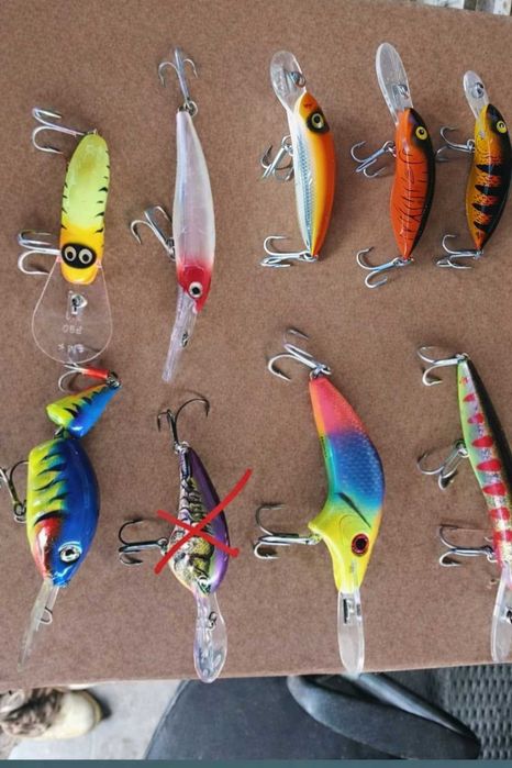 Воблери за бяла риба и сом