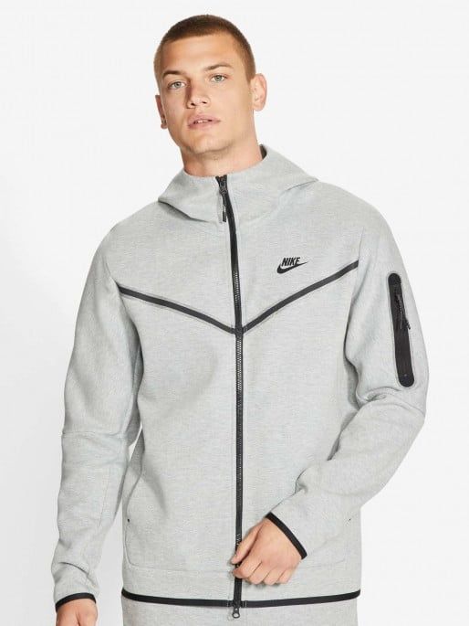 Мъжки екип nike  TCH FLC HOODIE FZ DK GREY