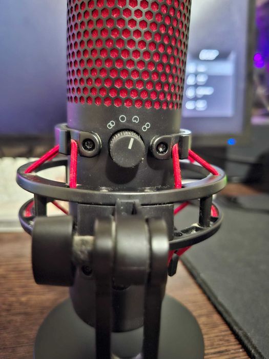 HyperX Quadcast Microfon USB Gaming Streaming