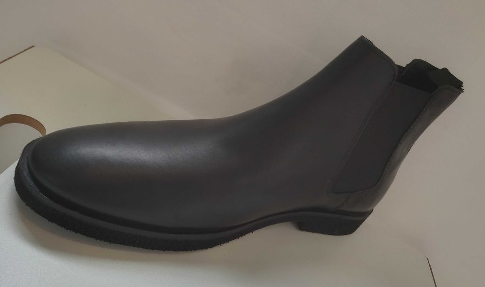 Ghete chelsea 44 plain toe premium Walk London piele naturala moale