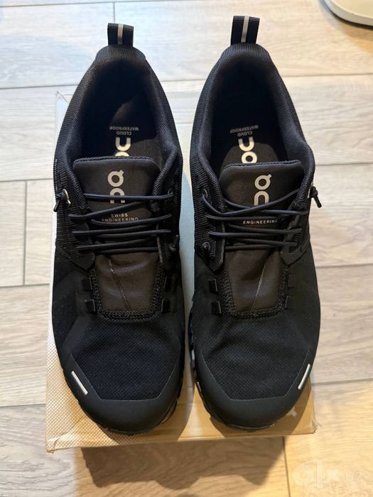 Женские кроссовки On Running Cloud 5 Waterproof «All Black» — EU 40 /