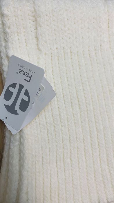 Капор + варежки с альпакой