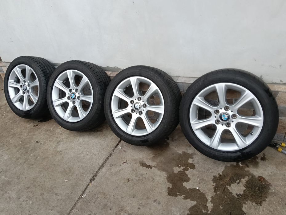 Jante BMW cu anvelope vara r17 225/50/17 dot 2022