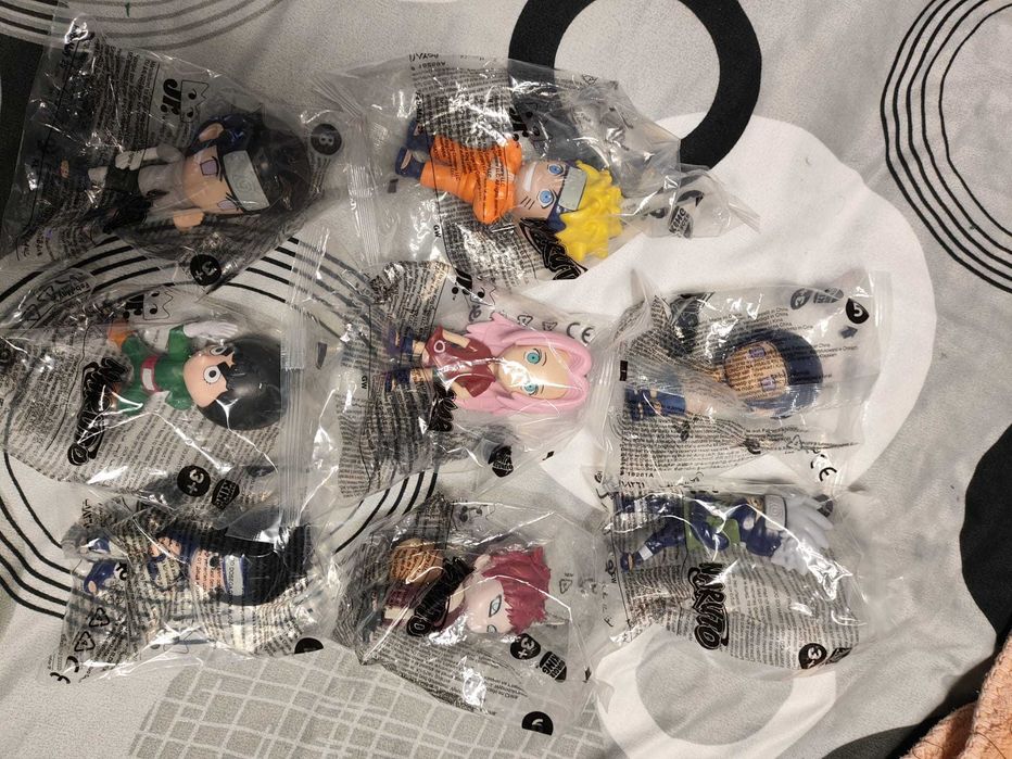 Colectie full Naruto Burger King