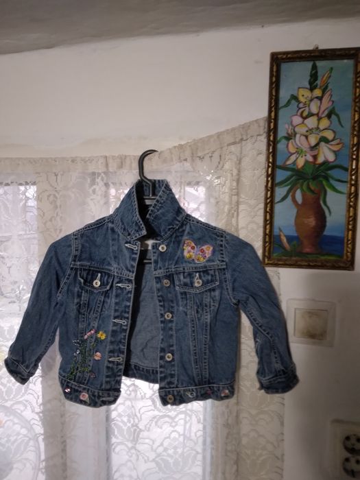 Geaca blugi  ieftin 30 de lei