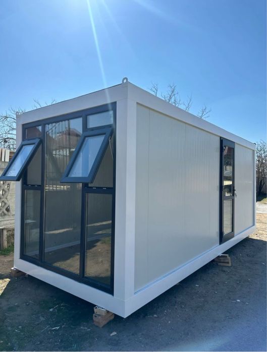 Container modular economic, perfect pentru proiecte rapide cu alubond