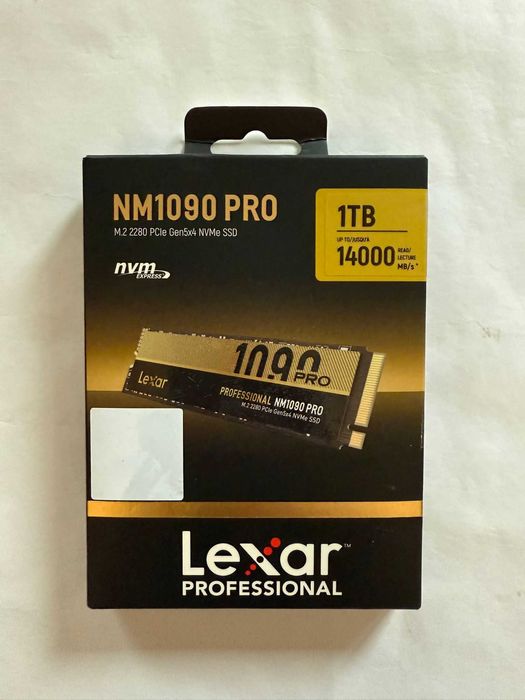 SSD Lexar NM1090 Pro 1TB PCIe 5.0 NVMe M.2 2280 ! SIGILAT + Garantie !
