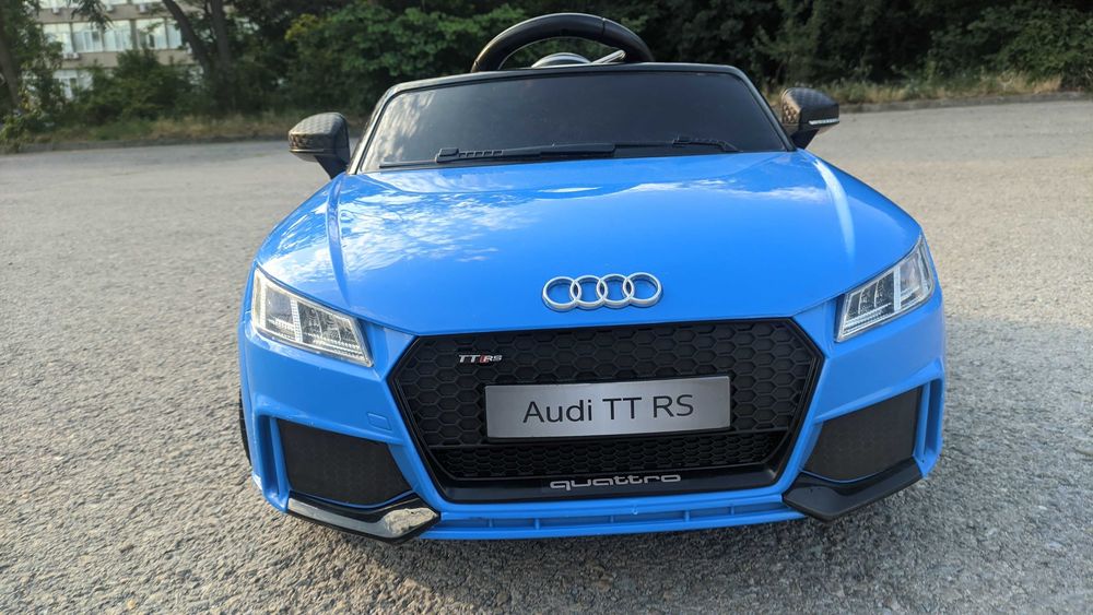 Акумулаторна кола с родителски контрол 6V AUDI TT Синя