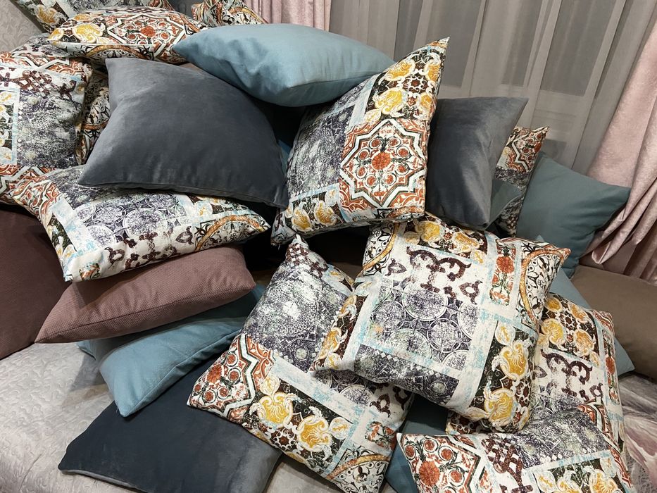 Пошив декоротивных подушек, сидушек