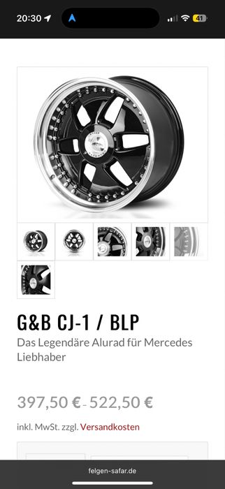 Мерцедес Джанти G&B 20