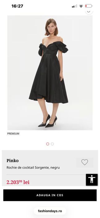 Rochie Pinko S noua cu eticheta