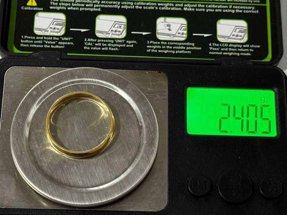 Златна халка 2.4гр