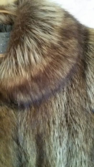 Шуба натуральная Енот