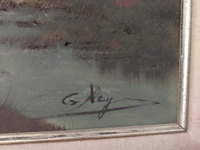 Tablou Ulei pe pânză,o lucrare semnata de o foar