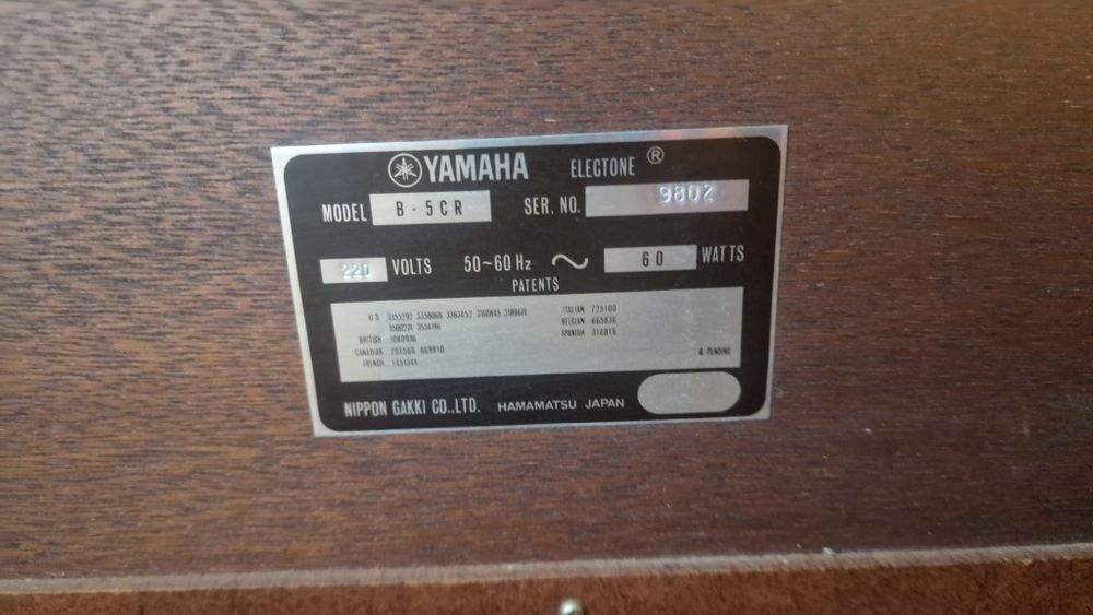 Orgă electrică Yamaha