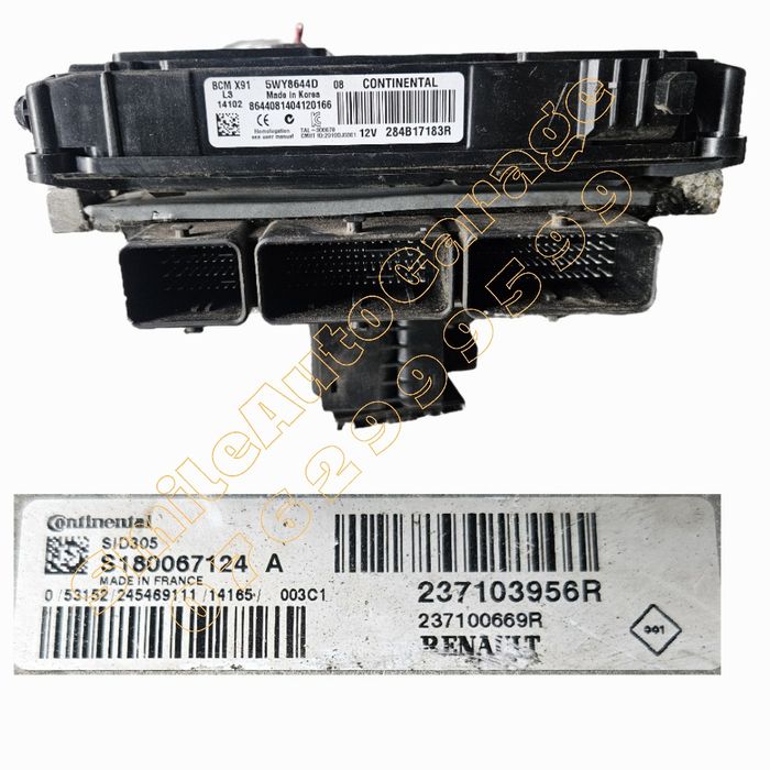 Kit pornire Renault Laguna 3, Continental E5 si Siemens E4