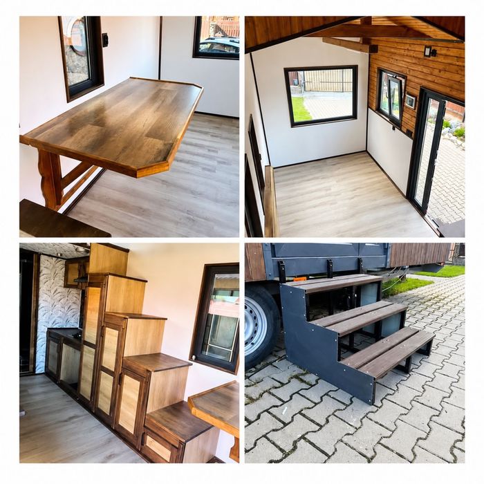 !!! OFERTA!!!  Casă Mobilă Premium / Tiny House pe Remorcă • Nouă • Înmatriculată • 22.900 €
