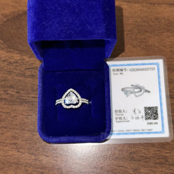 Серебренное кольцо серьги
