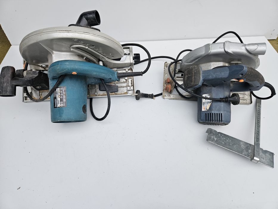 Ръчен циркуляр Makita 235mm и Dexter 190mm
