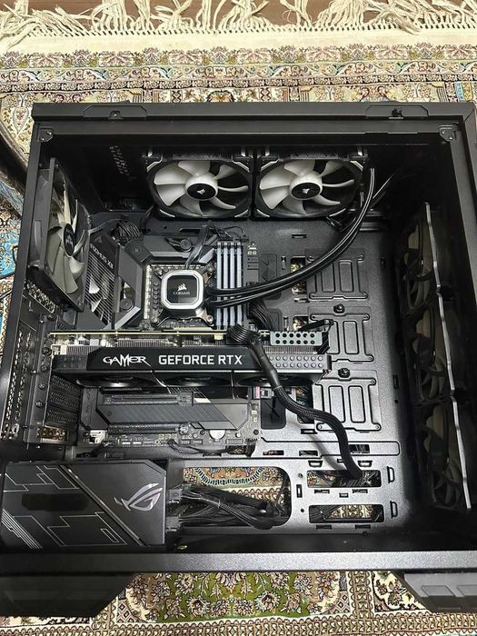 Игровой ПК Asus: i9-10900K • RTX 3060 Ti + BenQ 27" 240Hz + Logitech