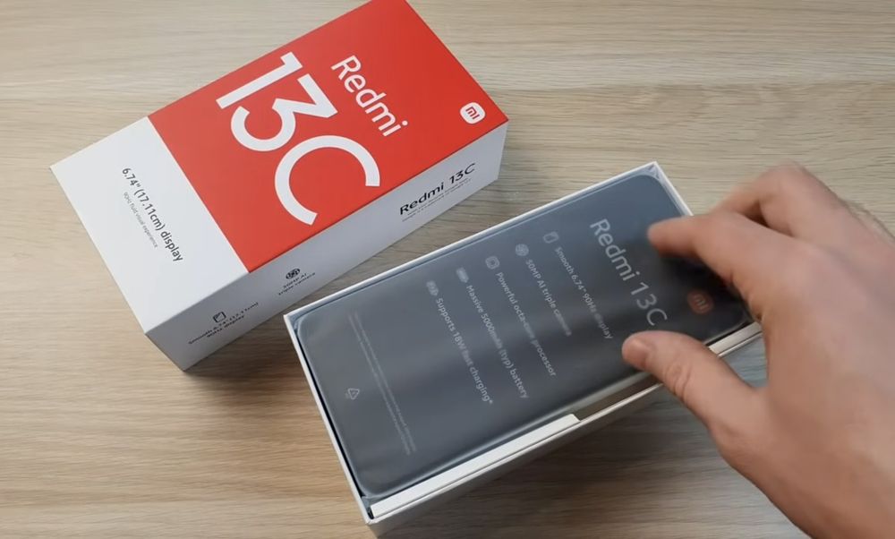Redmi c13 почти новый