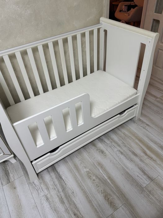 Pătuț +saltea bebe 0-4 ani