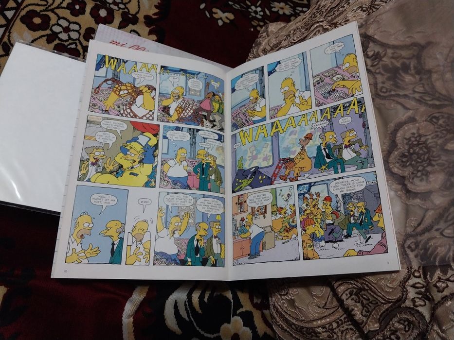 Продам комикс сингл симпсоны