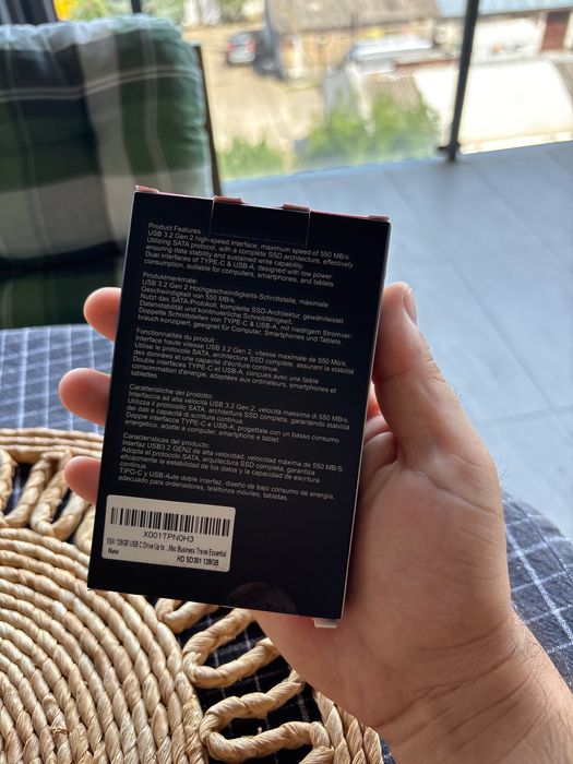 SSK SD301 128GB Dual USB C Flash Drive,2-in-1 Type C+ USB A