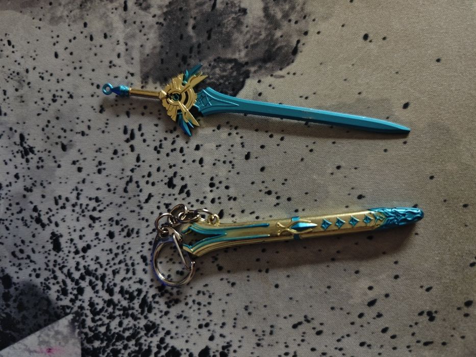 Комплект от 7 метални ключодържателя