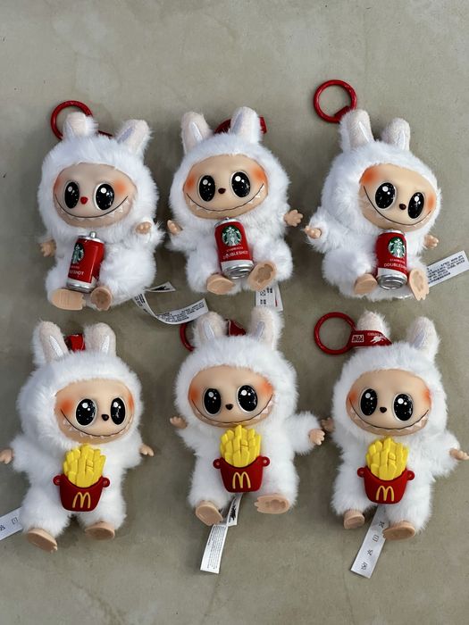 Labubu Coca Cola плюшена играчка/Лабубу Кока Кола